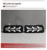 Sequential LED Turn Signal & Brake Light for 15-16 Honda CRV Rear Bumper Reflector Modification