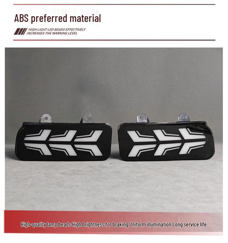 Sequential LED Turn Signal & Brake Light for 15-16 Honda CRV Rear Bumper Reflector Modification