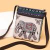 Butterfly Cute Elephant Cloth Bag Large Capacity Animal Shoulder Bag  Storage Bag