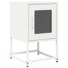 VidaXL Bedside Table White 36x39x60.5 Cm Cold-rolled Steel, Side Table, Bedside Cabinet, Side Table for 853331