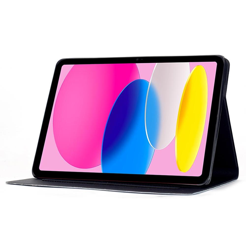 Stand Case for iPad (2025)/iPad 10.9 (2022) Pattern Printing Tablet Leather Cover with Auto Wake/Sleep