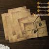 Retro Rindsleder Umschlag & Briefpapier Set - A5 Exquisiter Liebesbrief für Paare