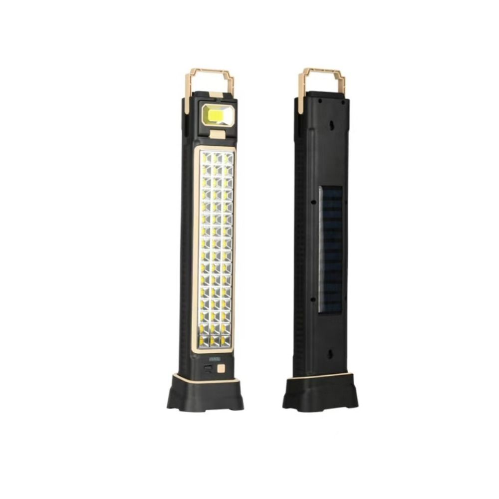 USB Rechargeable Solar-Powered Lamp Magnetic Base Work Light USB-C Flashlight  Multi-Function