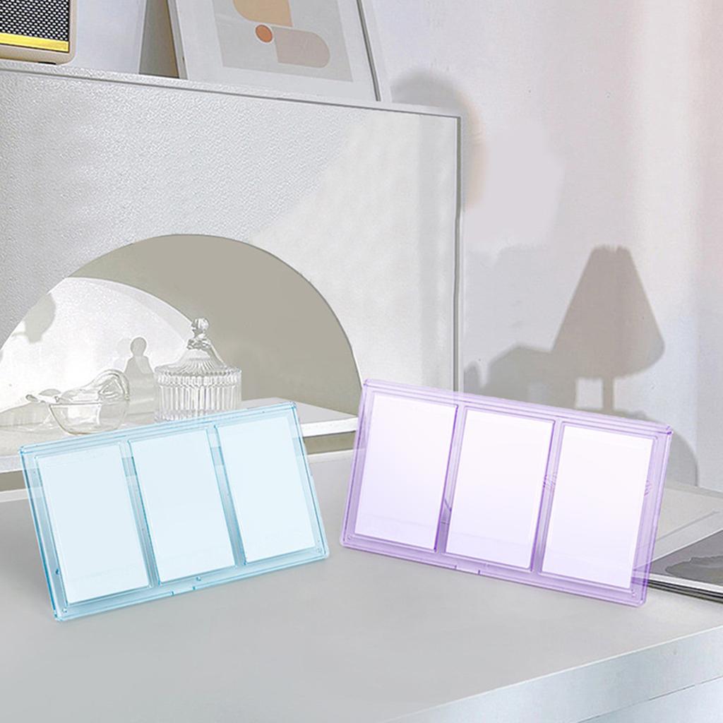 Rămă foto 3 inch s Suport foto platformă card mic Carcasă foto cameră Pentru depozitare 3 grilă