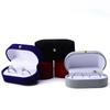 Velvet Jewelry Box: Elegant Gift Box for Rings, Necklaces, and Pendants with Gold Buckle