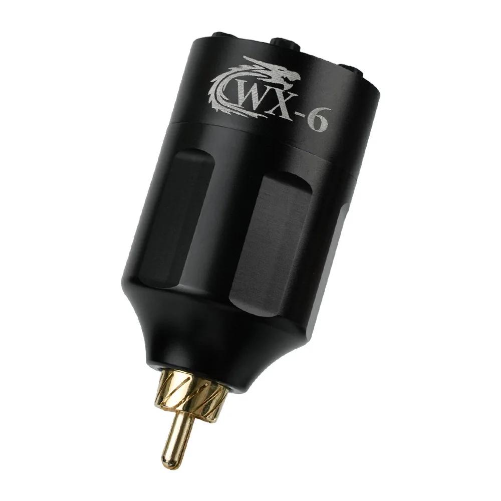 

WX-6 Professional Portable Wireless Tattoo Power Supply Fast Charging Battery for Tattoo Pen Machine Rechargeable RCA/DC