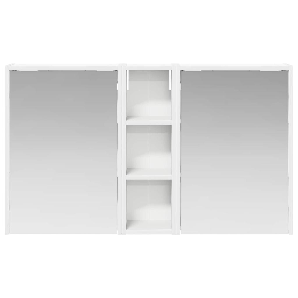 Bathroom Cabinet Set 3 Pcs 106 X 16 X 62.5 Cm Engineered Wood