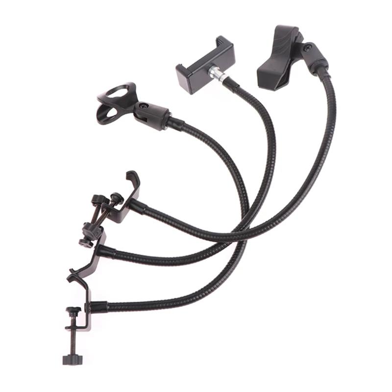 Toolless Adjustable Mics Stand Universal Compatibility For Podcasting Home Karaoke Professional Use