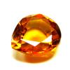Ceylon Orange Sapphire Ring Size 7 Ct Natural Loose Gemstone CERTIFIED Pear Cut