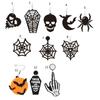 Eye Catching Halloween Earrings Stainless Steel Needle Earwear Stylish Dangle Drop Ear Rings Stylish Women Accessories