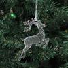 1/3pcs Acrylic Christmas Ornaments Flying Unicorn Elk Snowflake Xmas Tree Hanging Pendants 2026 New Year Home Decoration Gifts