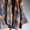 Johnature Women Vintage Plaid Chinese Style Loose Belt Spring Autumn Women Jackets