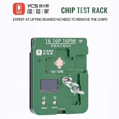 YCS EEPROM Programmer Logic Baseband Read Write Tool for IP 16-16PM Non-Removal EEPROM IC Test Fixture Data Repair Tester