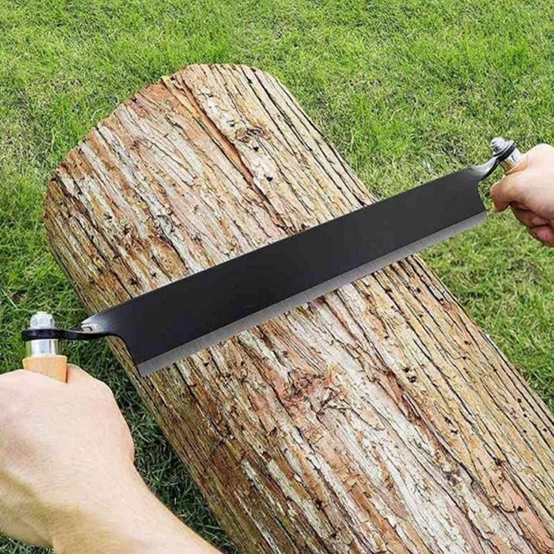 RovnáDraw Hladicí nástroj 10 palců Dřevoobráběcí vyřezávací nástroj s dřevěnou rukojetí Manuální odstraňovač kůry Kreslící řezák pro muže