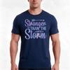 Stronger Than The Storm Tshirt Summer Casual Cotton Tee Oversized Streetwear Tops Vintage Graphic Print Unisex Unisex Unisex