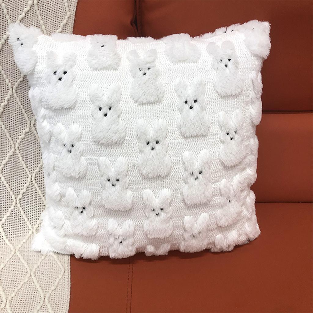 Embroidered Throw Cover, High-end Sofa And Bed Headrest Cushion Cover, Color Decorative Cover.