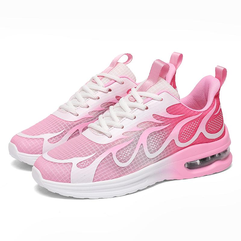 Autumn New Fashionable Versatile Womens Sports Shoes Rebound Assisted Running Shoes Breathable Shock-absorbing Walking Shoes