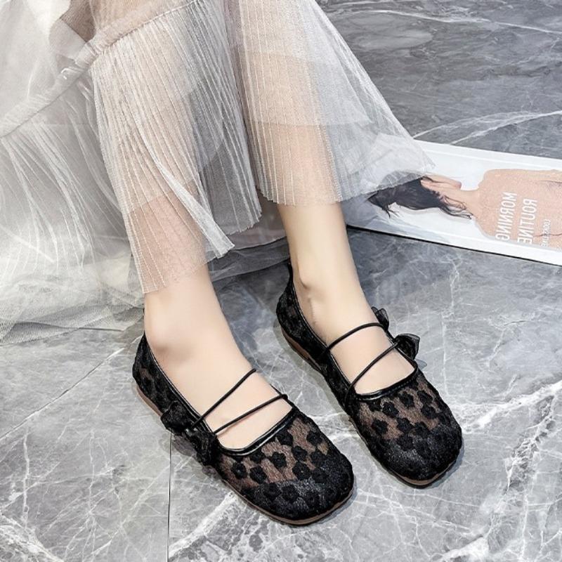 Fashion Fashion 2025 Shallow Women's Flats New Butterfly-knot Hot Sale Round Toe Daily Light Comfortable Sweet Flat Low Heels Zapatos