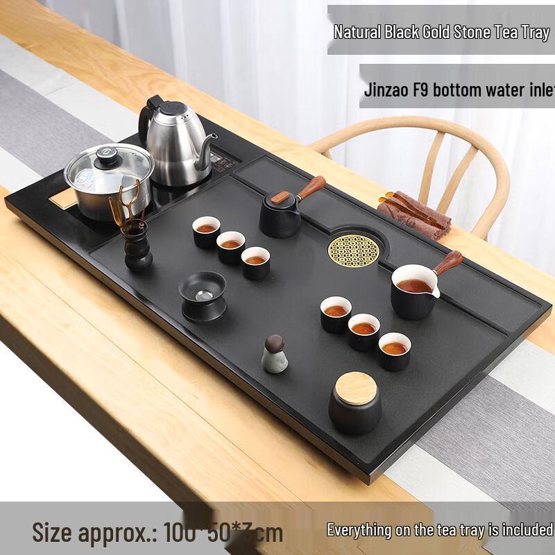 

Qianxing Wujin Stone Tea Tray & Set