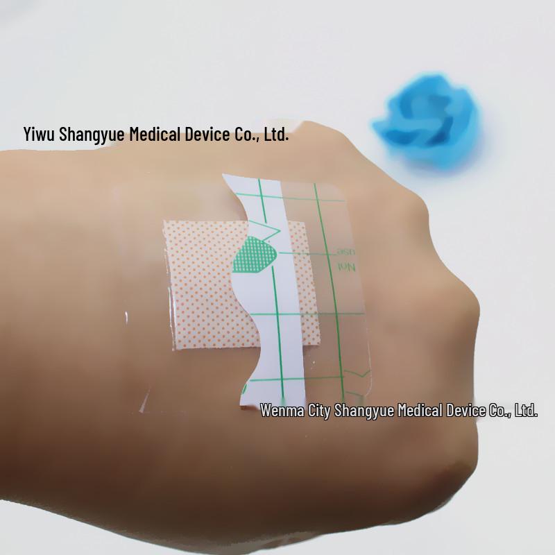 Waterproof Transparent PU Band-Aids, 38*38mm, Suitable for Swimming and Bathing