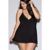 Women's Black Nightgown