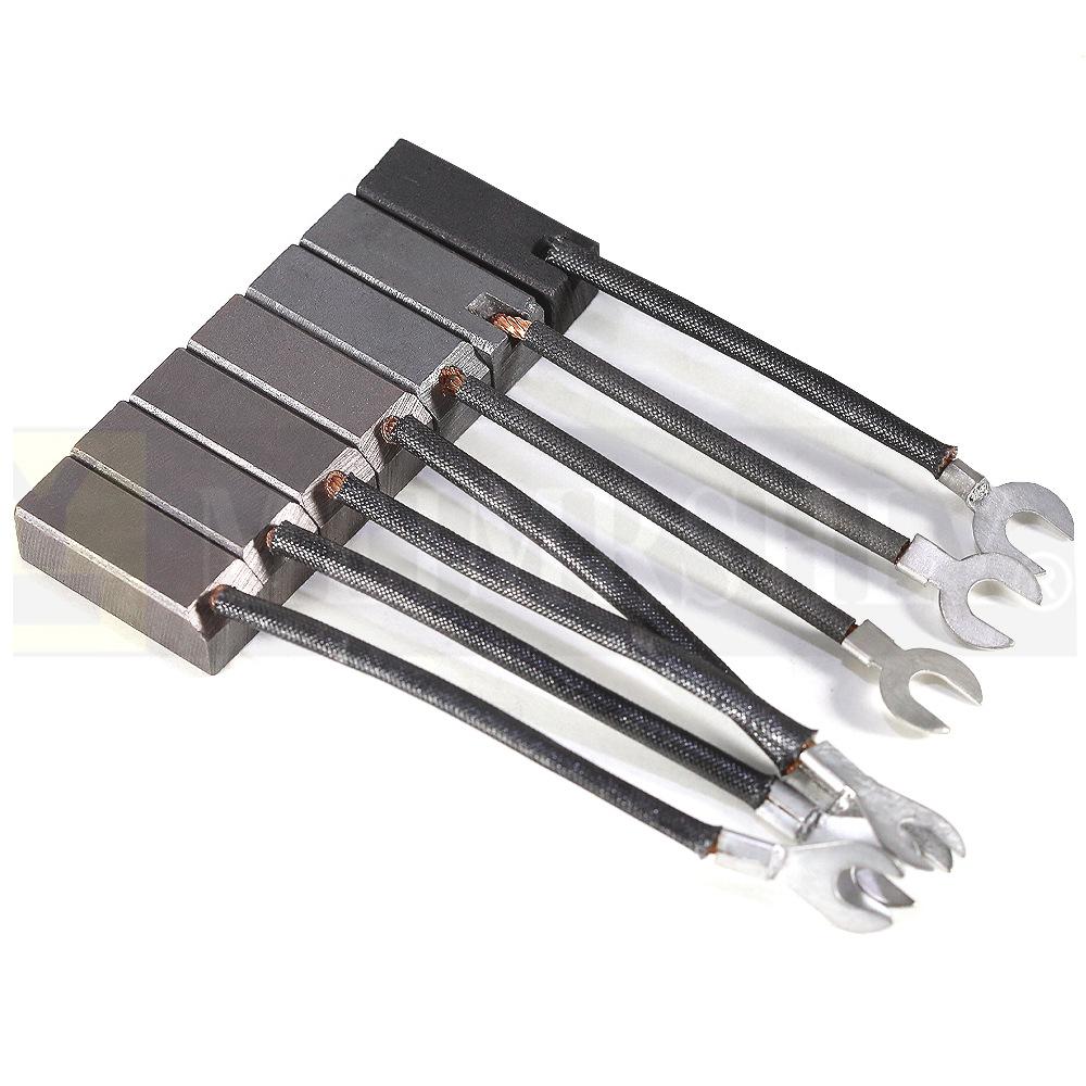D252 Premium Graphite Motor Brushes 8*10*25mm for Creasing and Die-Cutting Machines, Generators.