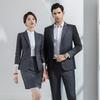 Telorrman Dark Plaid Unisex Business Suit Set
