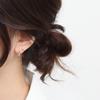 14K Gold-Filled 16mm Pipe Ring Daily Hoop Earrings Jt148