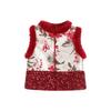 LUSON Baby Girl's New Chinese Style Qipao Vest Dress