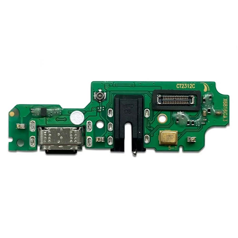 

For Infinix Hot 12 Play 4G X6816 Dock Connector Charging Port Flex Cable Repair Part (Without Logo) A
