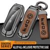 For Dongfeng DFM DFSK Glory 580 S560 F507 S30 H30 AX7 Ix5 Ix7 Seres Sf5 KC VL Alloy Car Key Case Fob Cover Keychain Shell