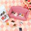 20 Pcs 1:12 Scale Miniatures Dollhouse Books Assorted Retro Vintage Mini Books M