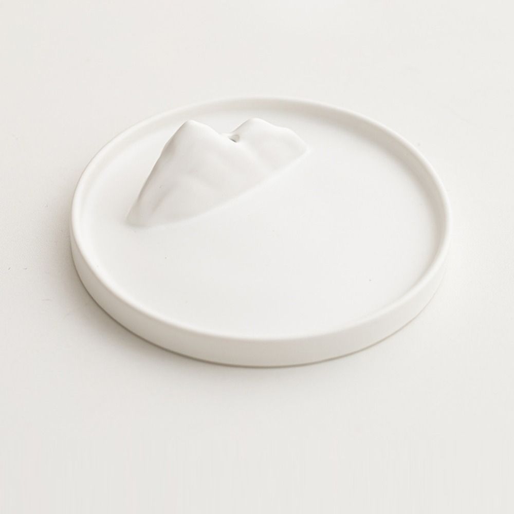 Non-slip Ceramics Incense Burner Smooth Surface Aromatherapy Stand  Aromatherapy Use
