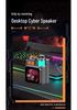 Portable Mini Bluetooth Speaker K15 with Display Screen & Atmosphere Light