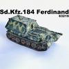 63219 1/72 Scale German Ferdinand SD.KFZ.184 Anti-tank Destroyer Kursk 1943 Simulation Tracked Tank Model Display Collectible
