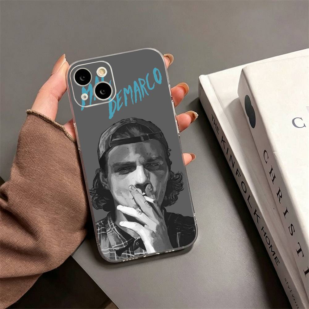 Mac D-DeMarco Singer Phone Case For iPhone17,16,15,14,13,12,11 Plus,Pro Max Soft Transparent Cover