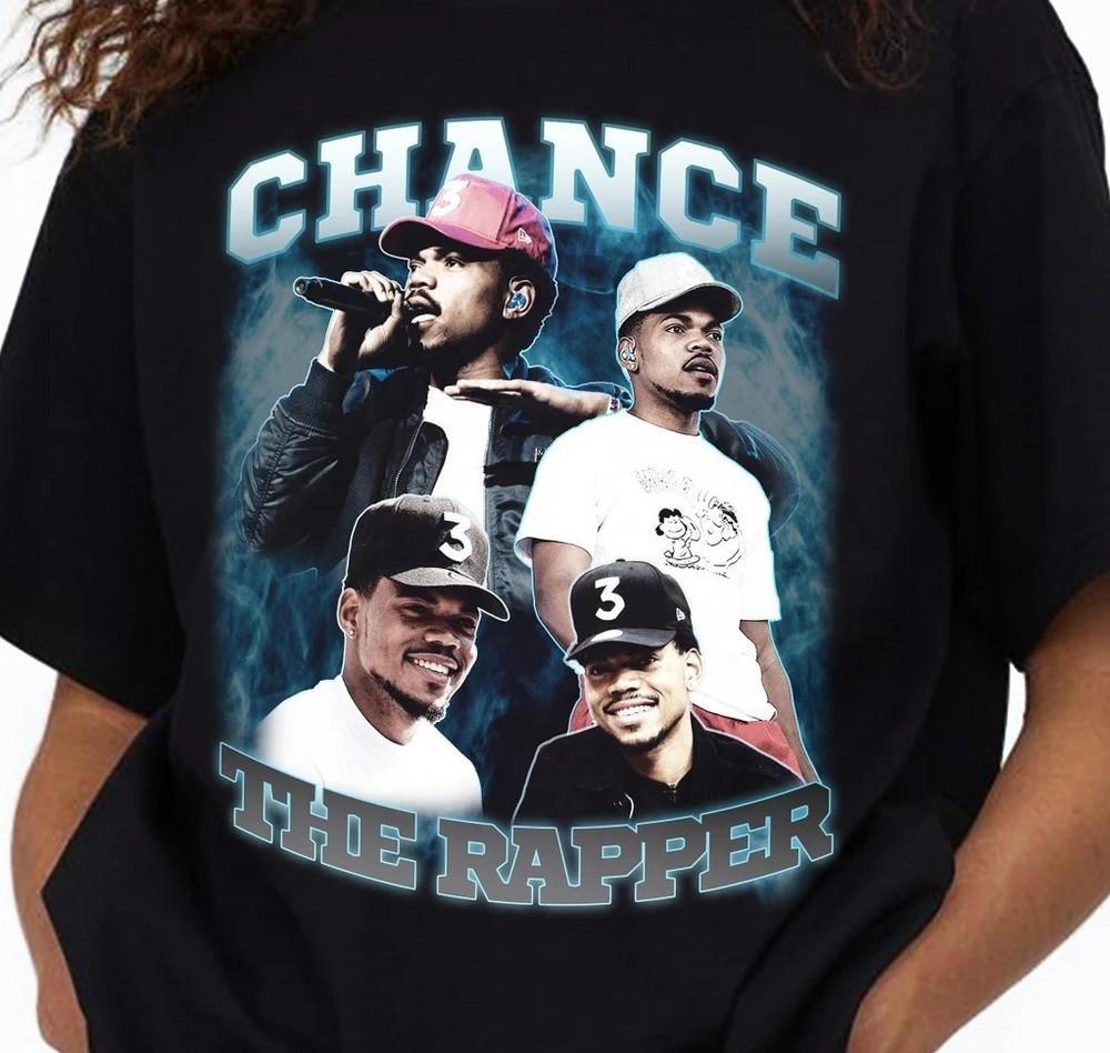 Chance The Rapper Collage Men Tshirt Black Unisex All Sizes NP63.23 Unisex T-Shirt M