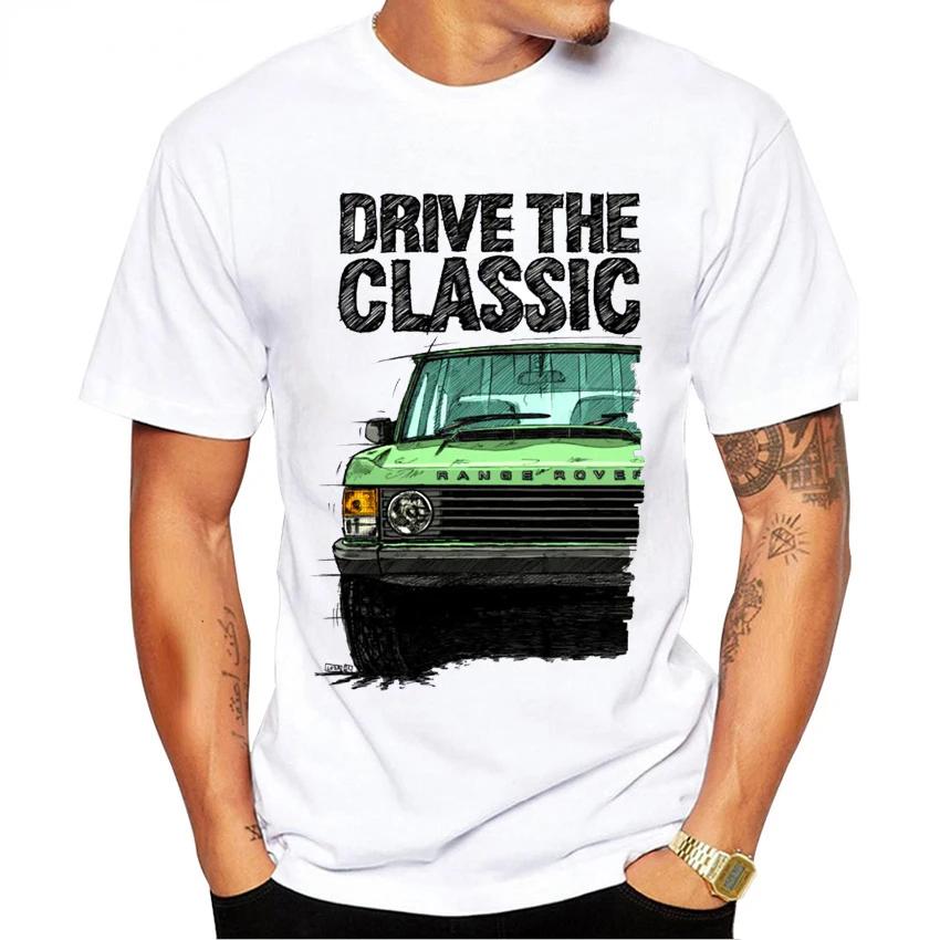 2025 new model Mens Short Sleeve TShirt Classic OffRoad Racing Shirt Car Design Harajuku White Casual Summer Casual Fashion T