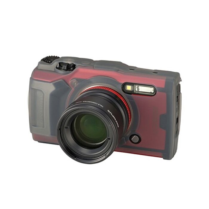 Olympus etui de protection csch 127 pour caméra photo tg-6 transparent - 4545350052713