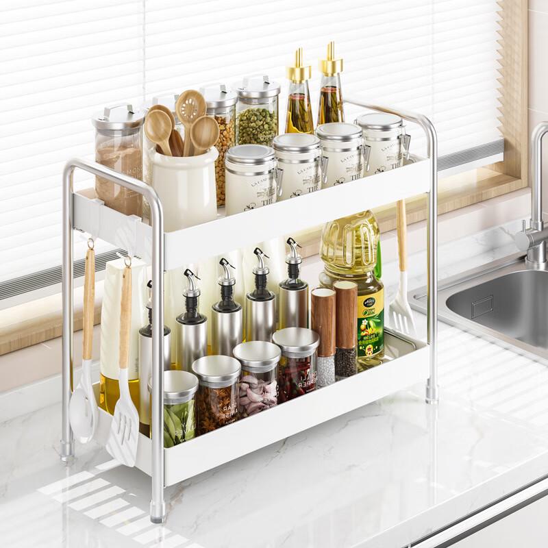 3-Tier Stainless Steel Kitchen Spice Rack