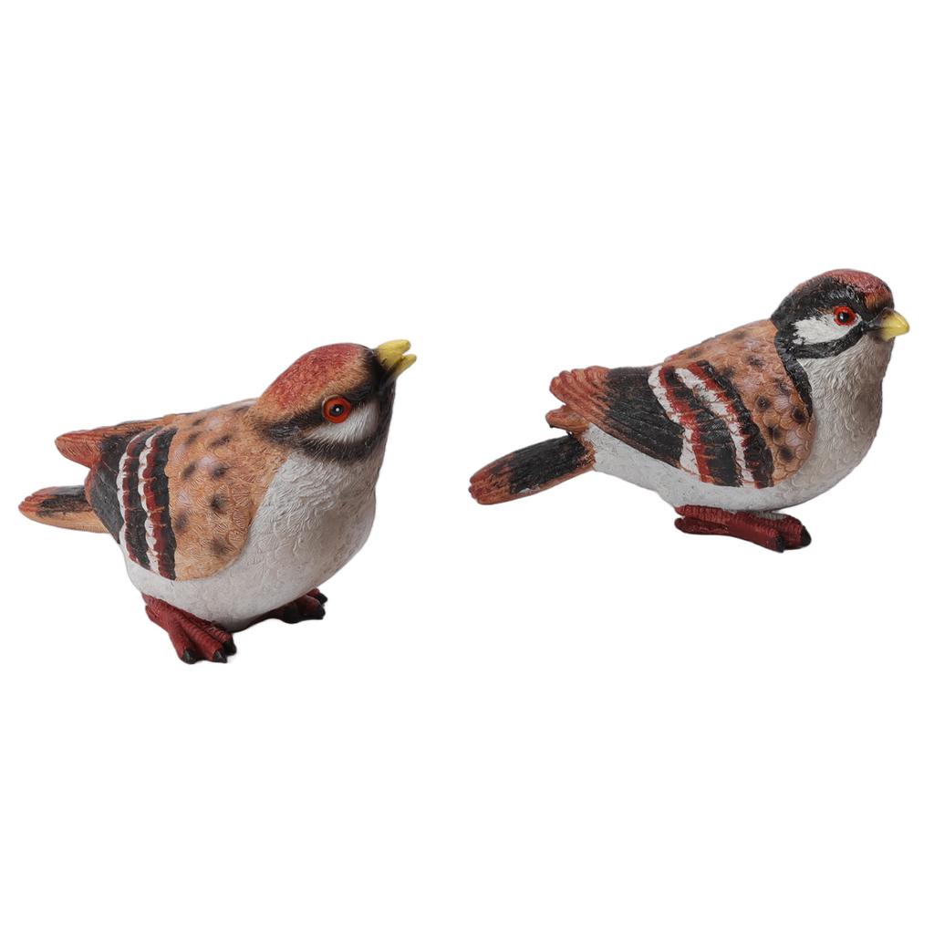 Garden Bird Ornament Resin Crafts Courtyard Simulation Bird Models Decorative Ornaments