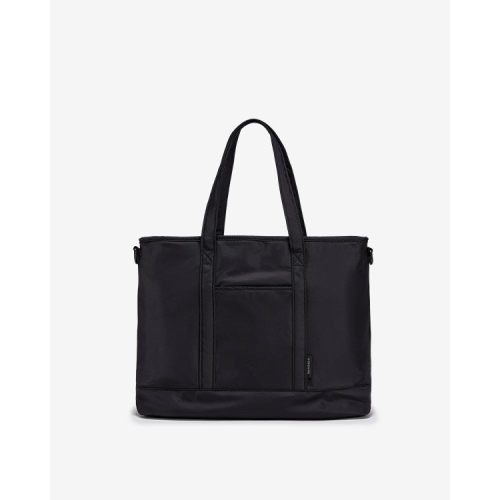 By Esquire Male Leo Nylon Shoulder Bag Black