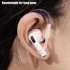 1/3/5Pairs Silicone Ear Hooks For Airpods 1/2 Anti-Slip Transparent Ear Hook Adjustable Sports Outdoor Earhooks Tips Holder