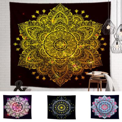 Talos Colorful Mandala Tapestry Tapestry Prehoz na posteľ Deka Plážová podložka Koberec
