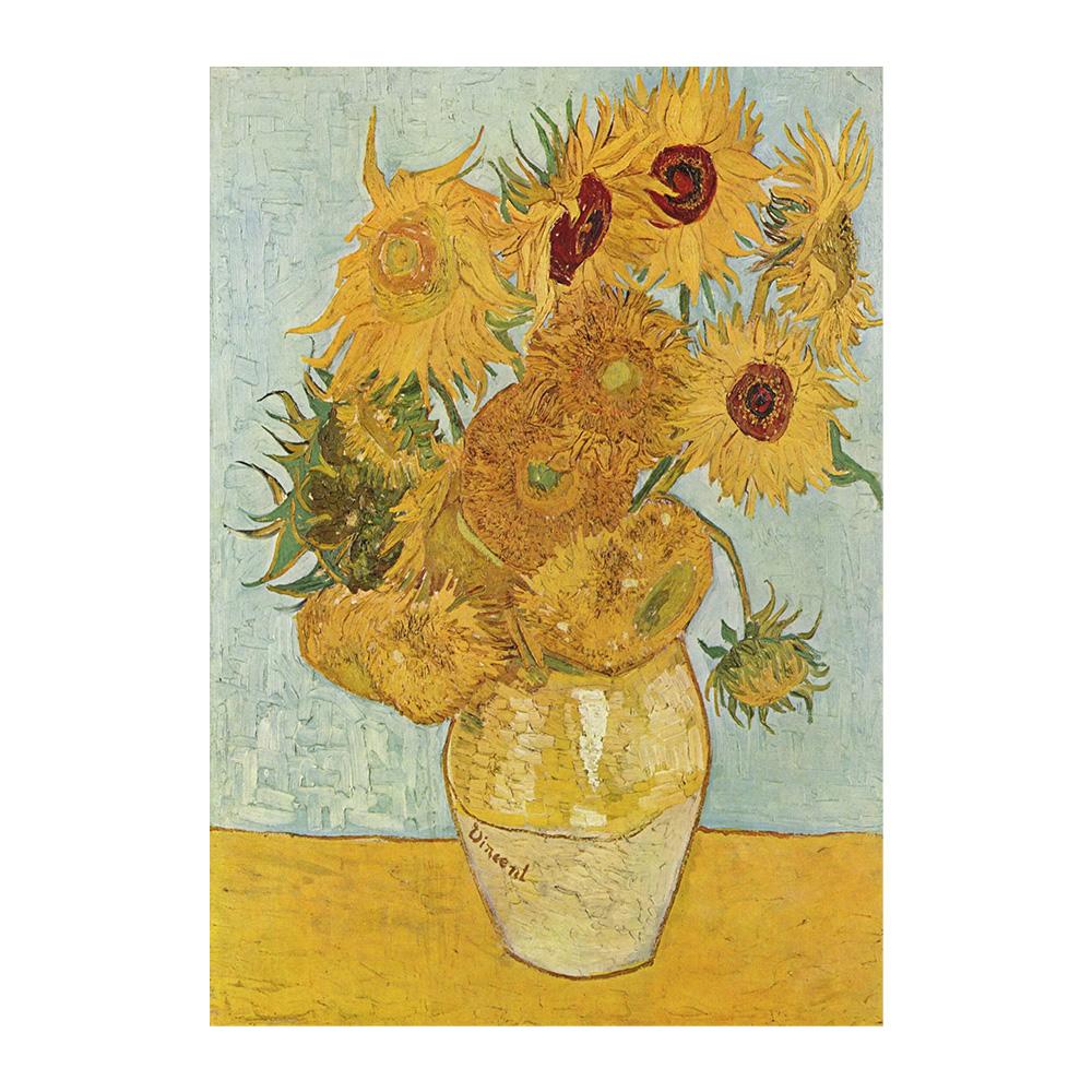 Van Gogh Classic Art Prints Abstract Sunflowers Poster Classic Art Decorative Paintings Bedroom Hallway Home Decor