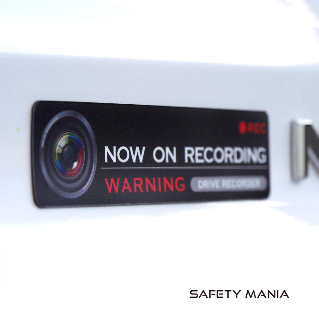 Fahrtenschreiber, Aufzeichnung läuft-Aufkleber, Wasserdicht, Stilvoll, Verhindert Drängeln