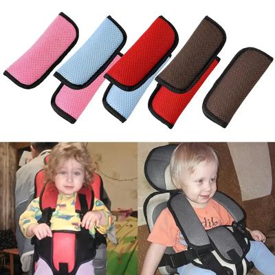 1 Pairs Car Baby Child Safety Seat Belt Shoulder Cover Protector for Baby Stroller Protection Crotch Seat Belt Cover Car Styling