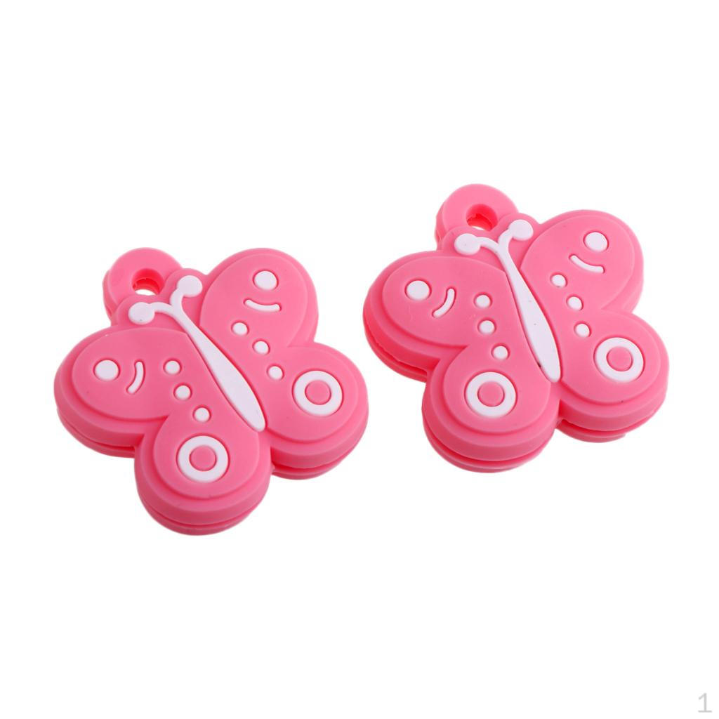 

Silicone Butterfly Vibration Dampeners, Shock Absorber for Sports Tennis Racquet розовый