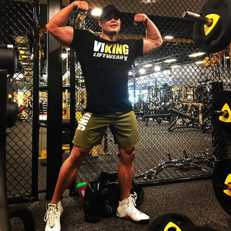 2022 Herren Baumwoll Kurzarm Sport T-Shirt - Trendiger Europäischer & Amerikanischer Stil