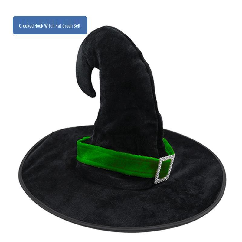 Cross-Border Halloween Wizard Witch Hat for Adults & Kids - Costume Party Masquerade Prop